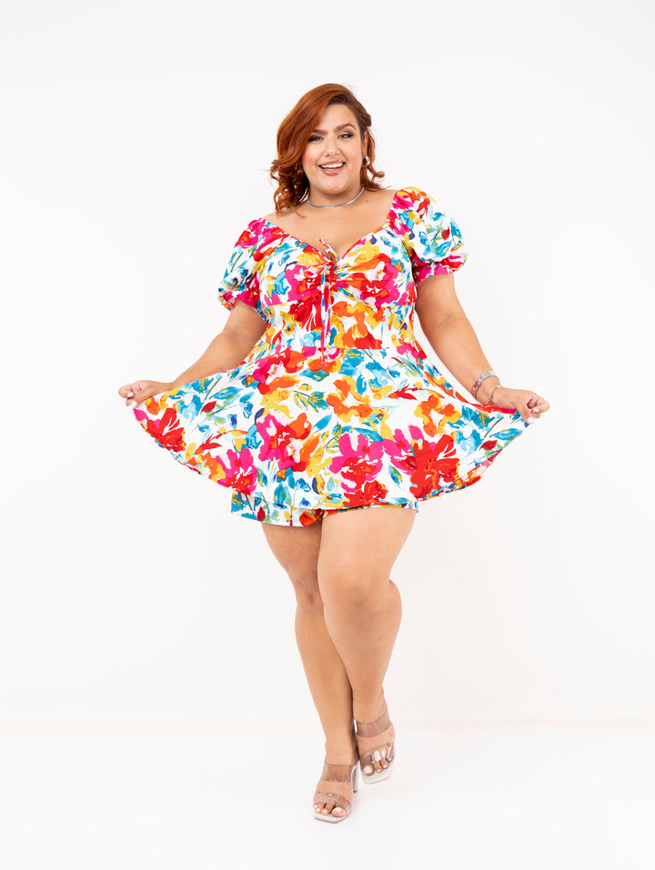 Enterizo Falda Short Kaori