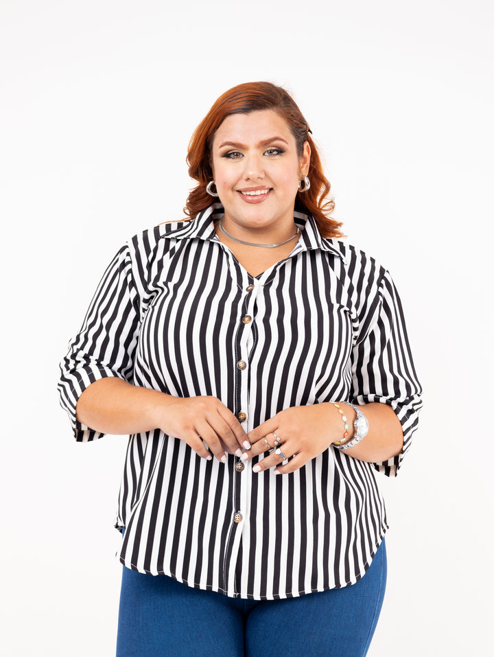 Blusa a rayas