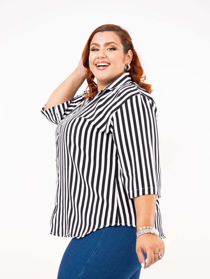 Blusa a rayas