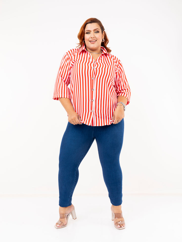 Blusa a rayas