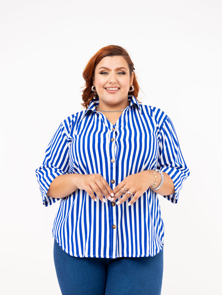 Blusa a rayas