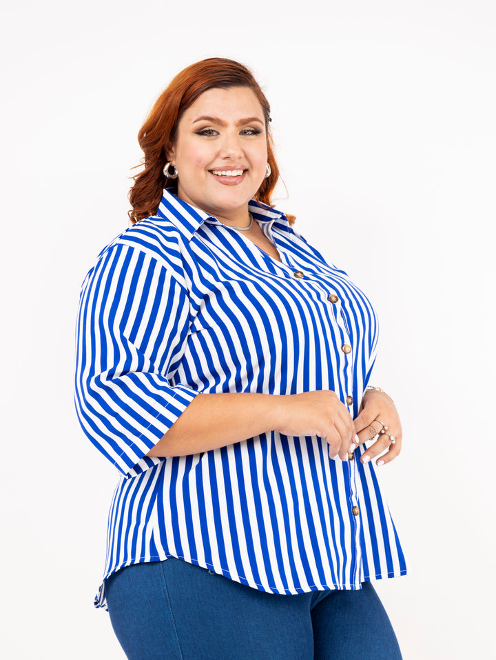 Blusa a rayas