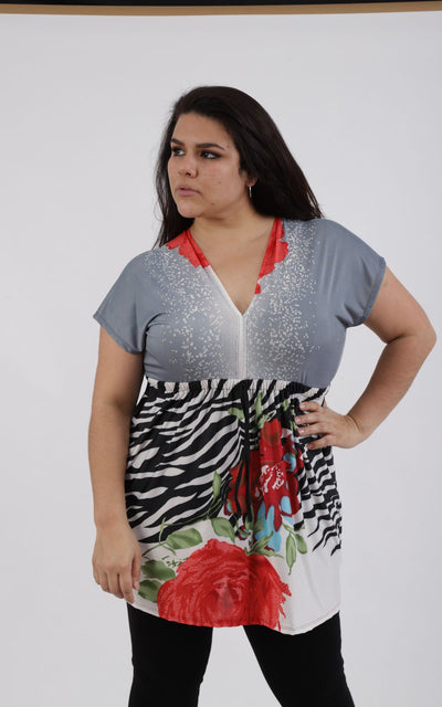 Polivestido Alejandra. Ropa para gorditas