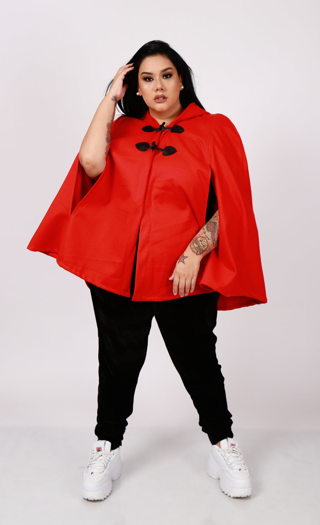 Poncho Paño Botones