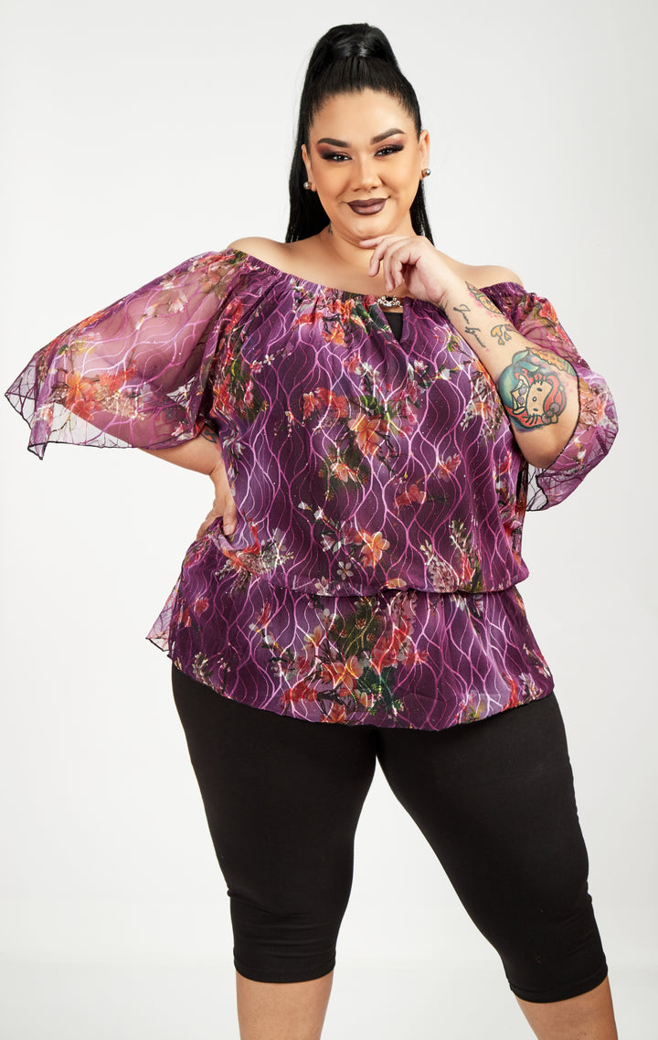 Blusa Aylin. Ropa para gorditas