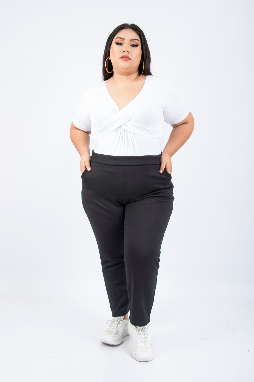 Pantalón con Bolsillo. Ropa para gorditas