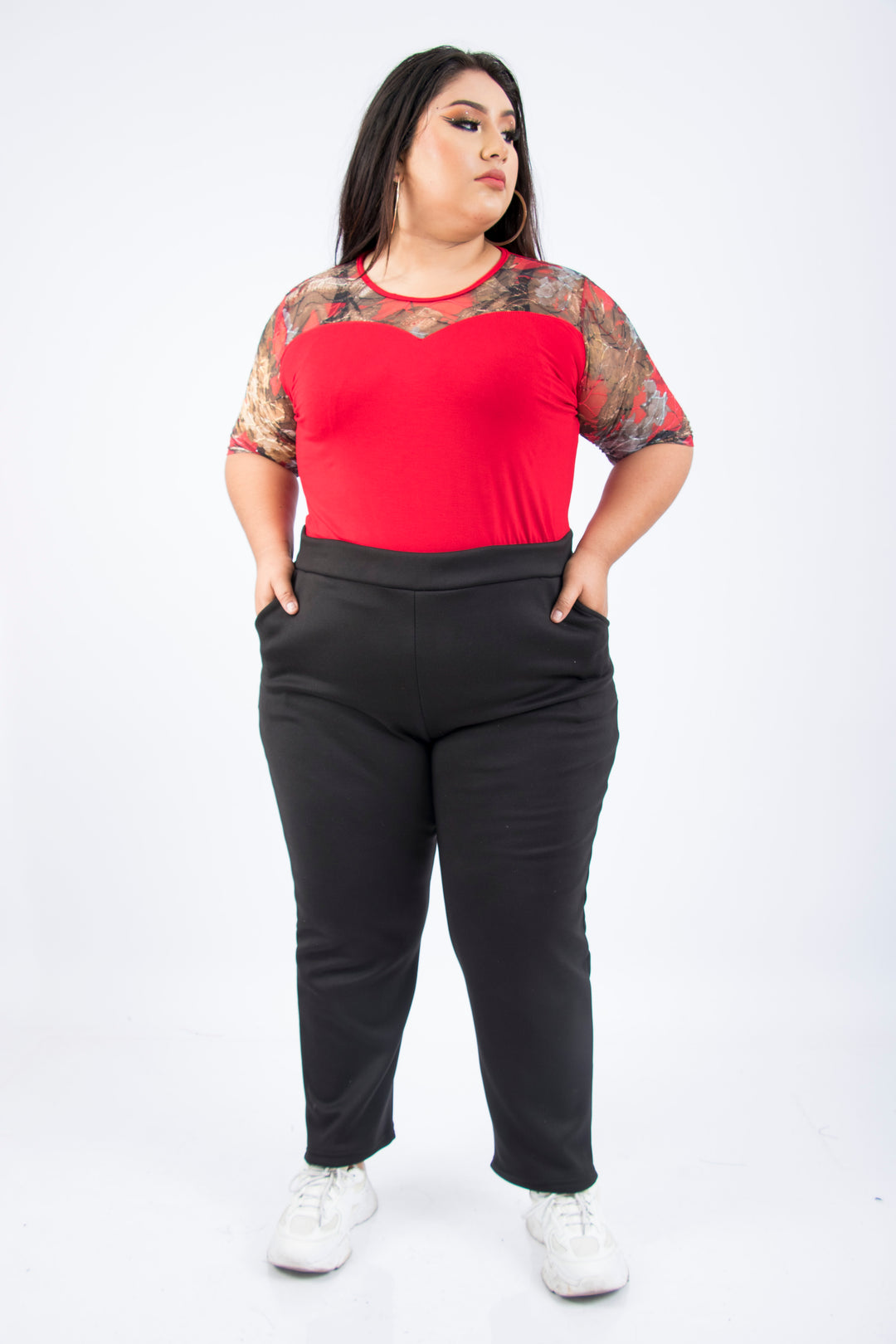 Pantalón con Bolsillo. Ropa para gorditas