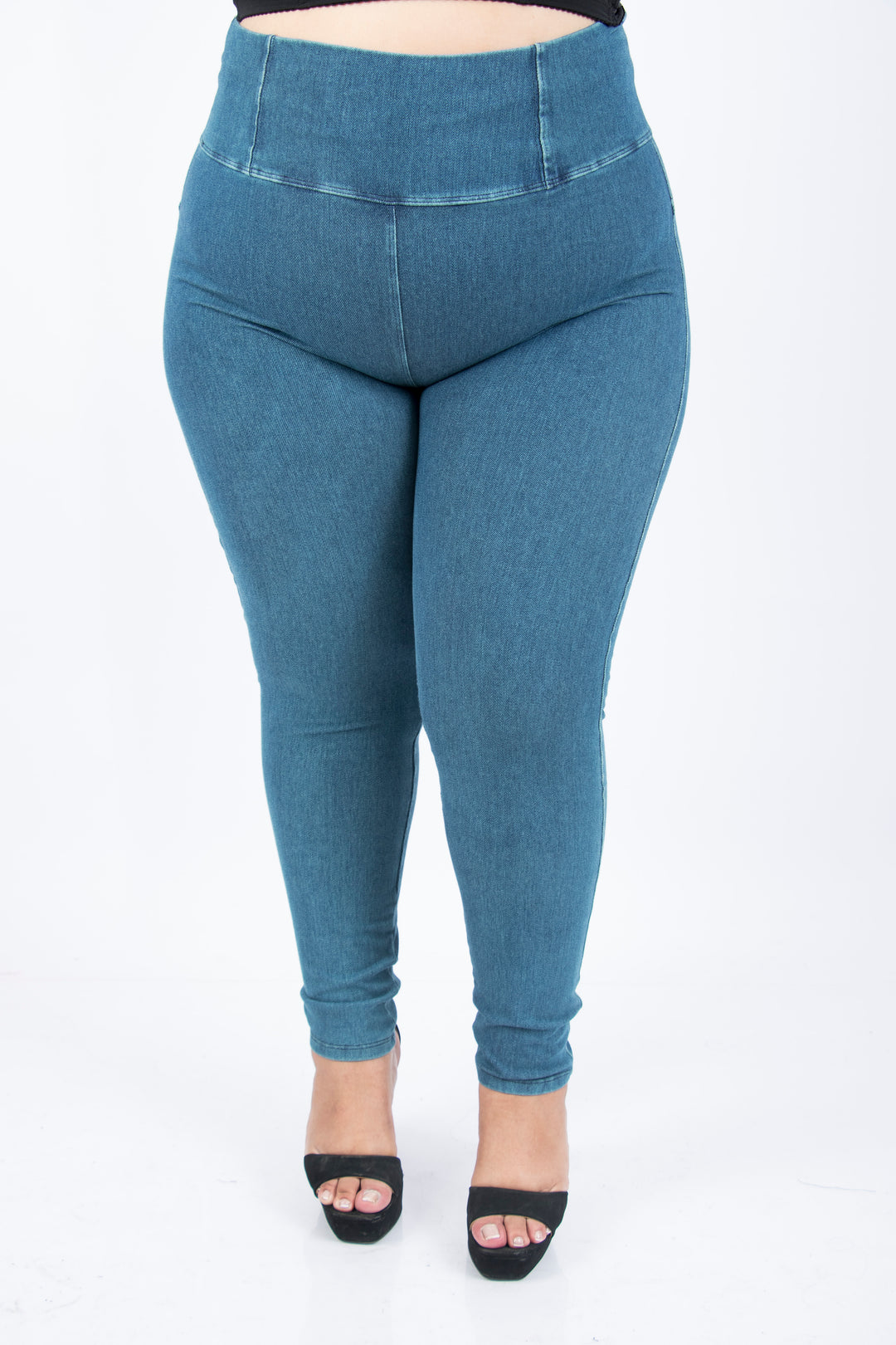 Plus Size Pantalones Cortos Para Piernas Gordas Cintura Pants Para