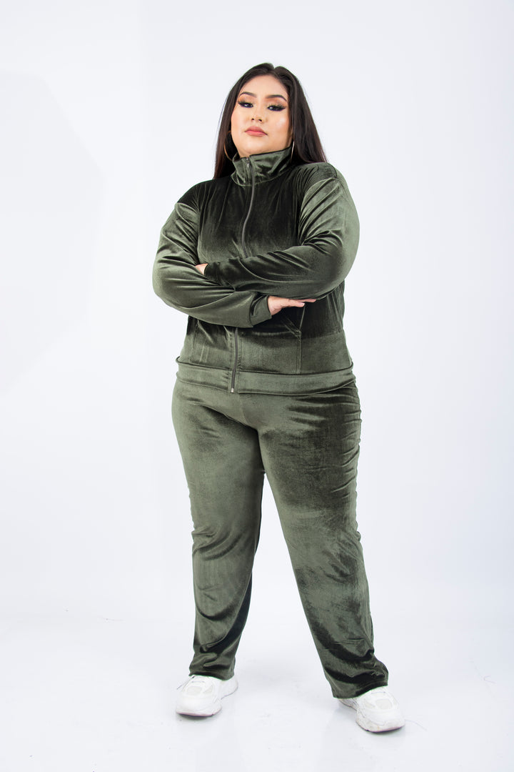 Conjunto Plush Brillo. Ropa para gorditas