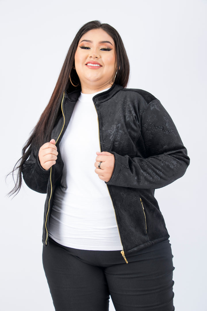 Casaca Labrada. Ropa para gorditas