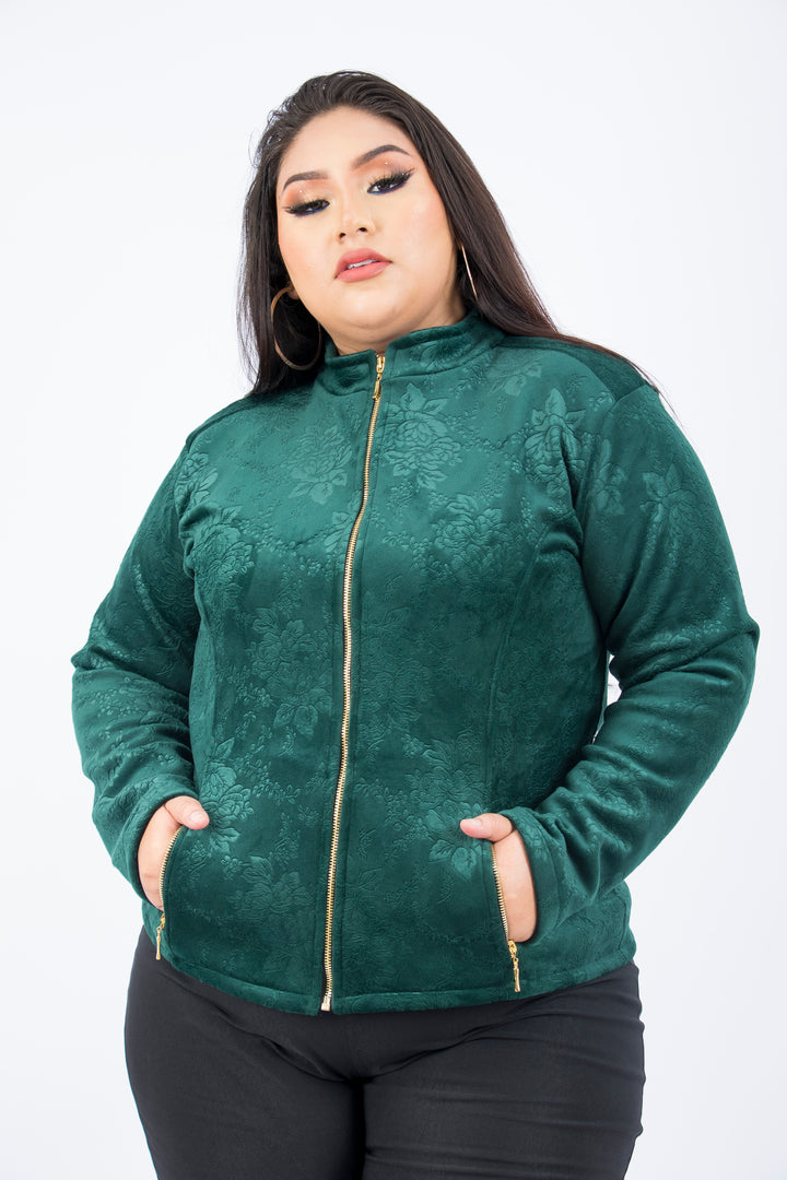 Casaca Labrada. Ropa para gorditas