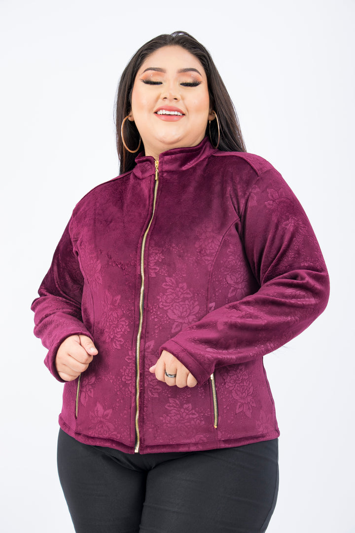 Casaca Labrada. Ropa para gorditas