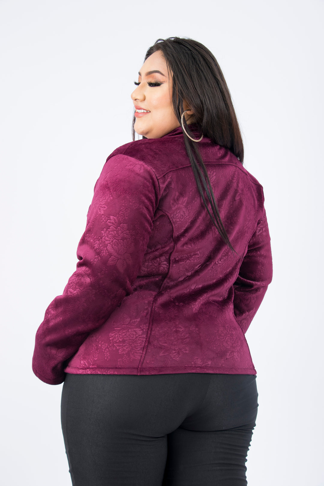 Casaca Labrada. Ropa para gorditas