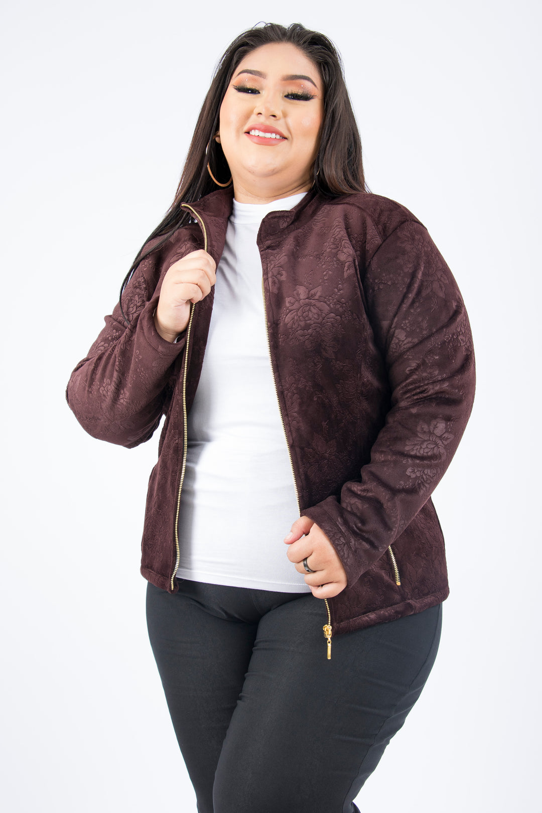 Casaca Labrada. Ropa para gorditas