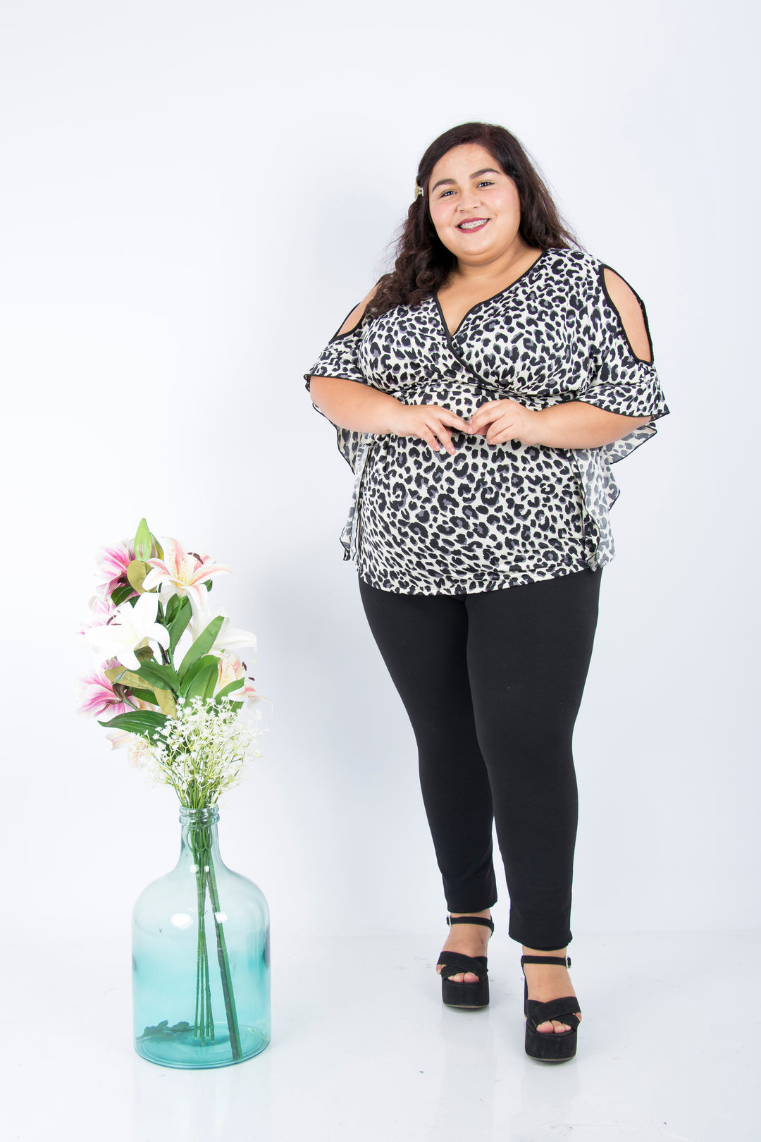 Blusa Emily. Ropa para gorditas