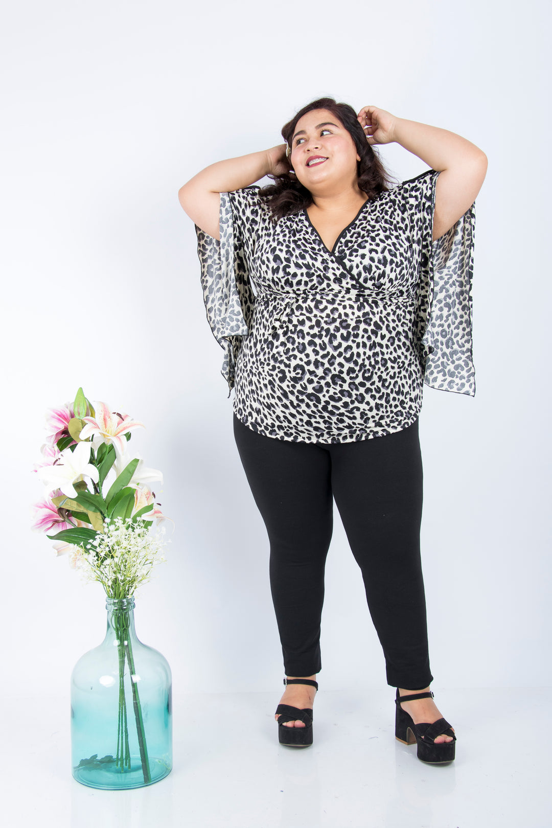 Blusa Emily. Ropa para gorditas