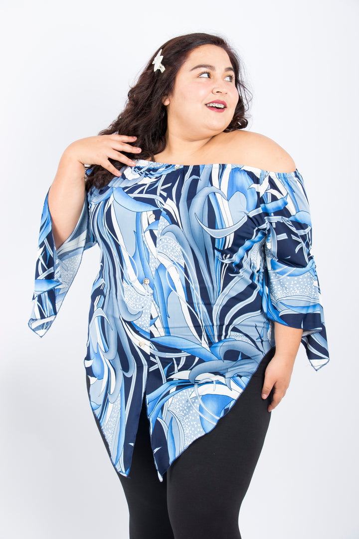 Blusa Ruth. Ropa para gorditas