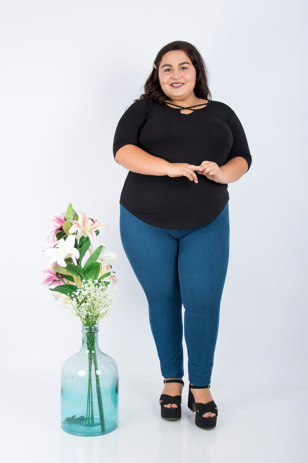 Polo Ashley. Ropa para gorditas