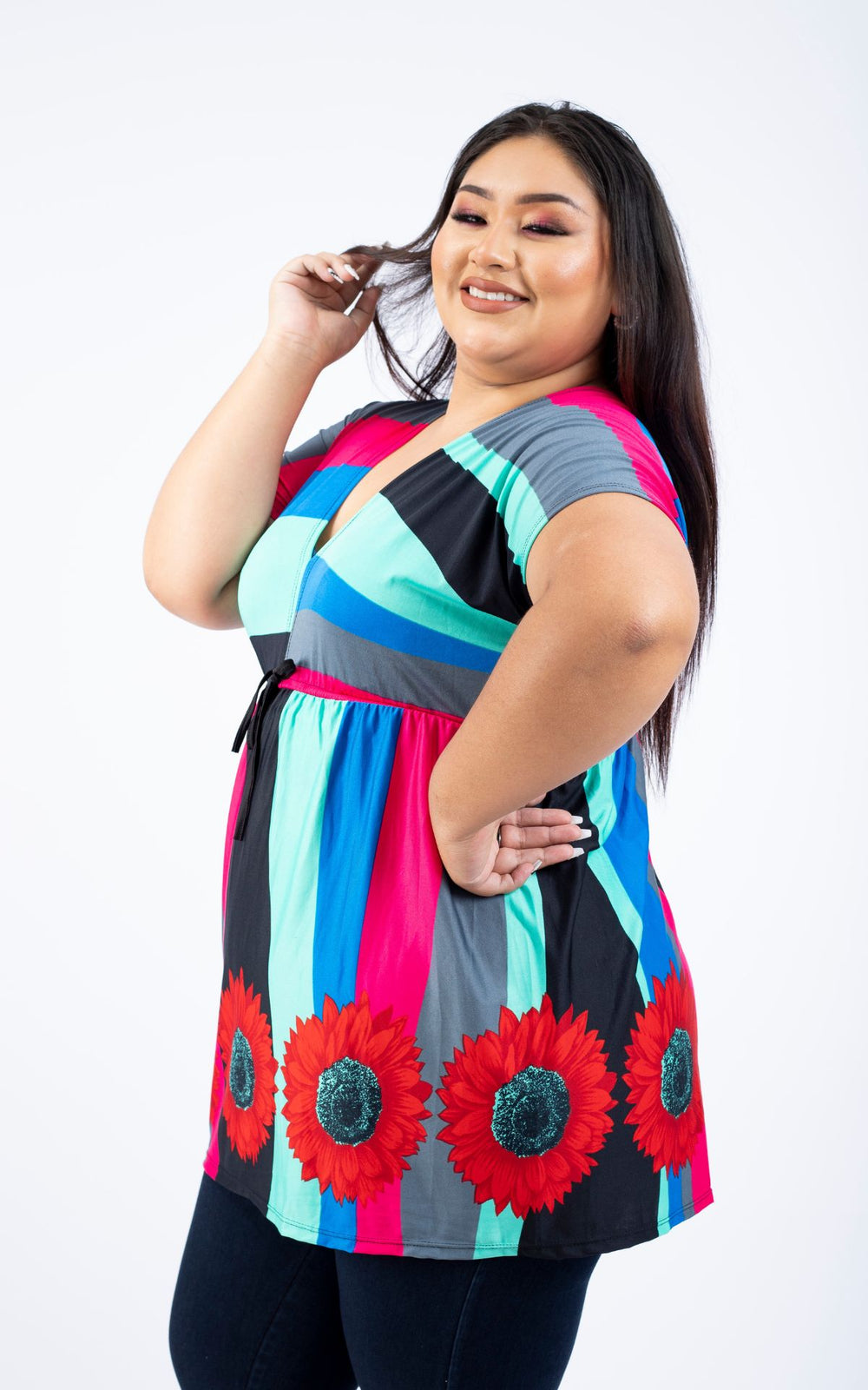 Polivestido Alejandra. Ropa para gorditas