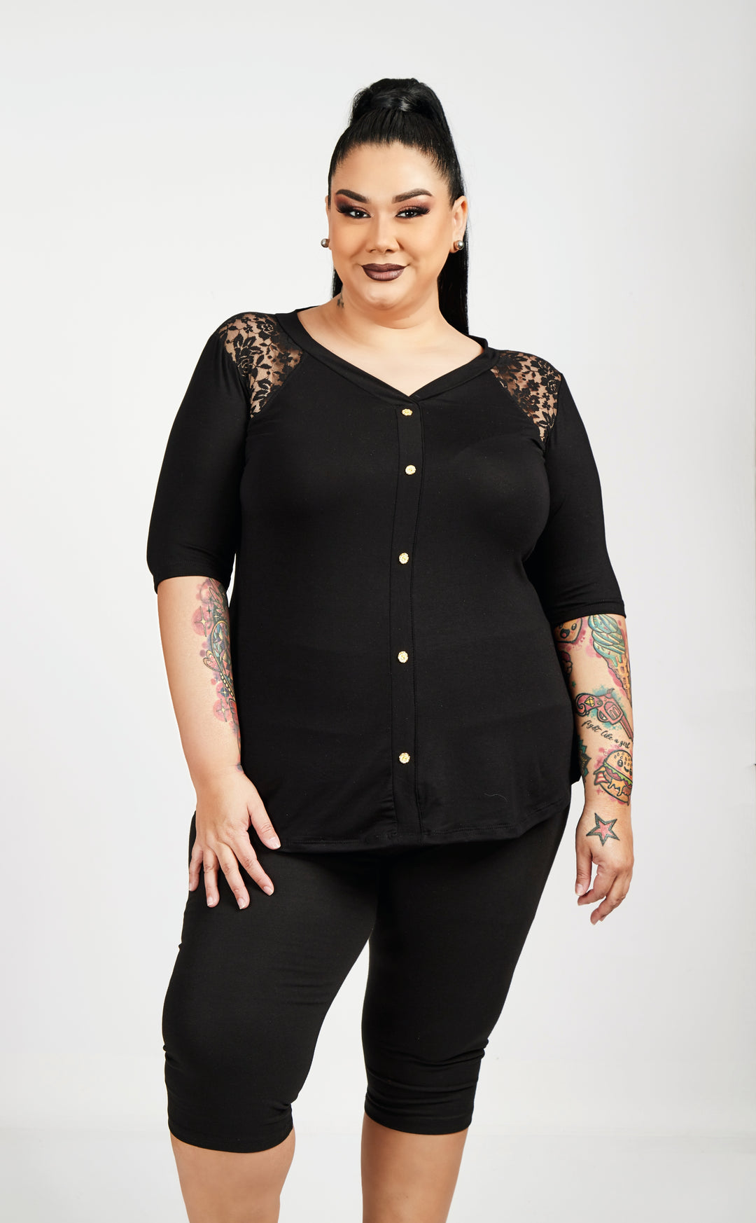 Polo Alicia. Ropa para gorditas