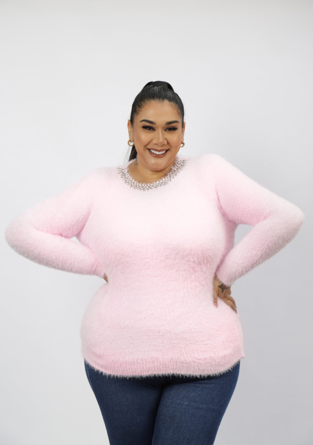 Chompa Artesanal. Ropa para gorditas