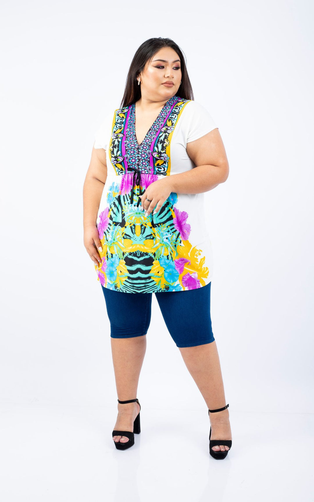 Polivestido Alejandra. Ropa para gorditas