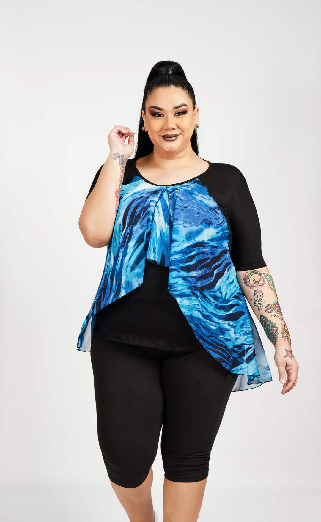 Blusa Angela. Ropa para gorditas