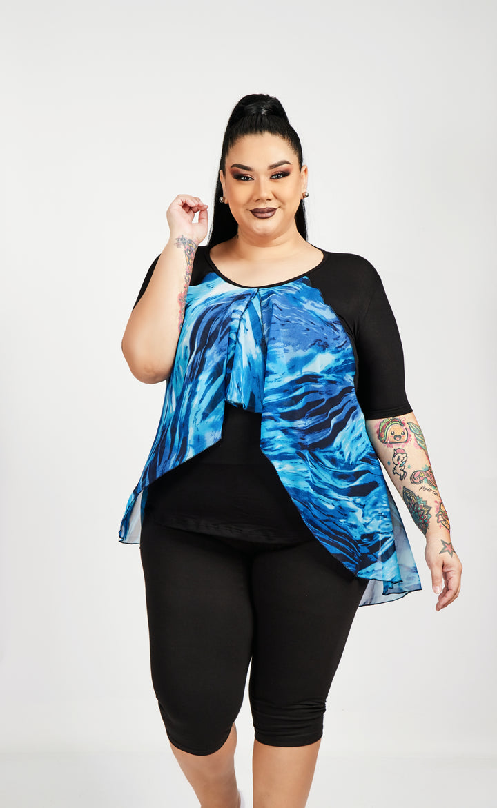 Blusa Angela. Ropa para gorditas