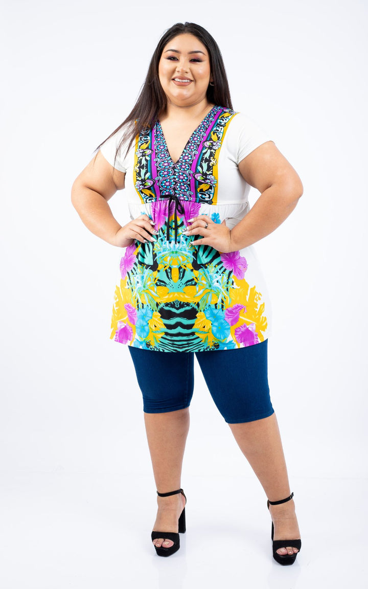 Polivestido Alejandra. Ropa para gorditas