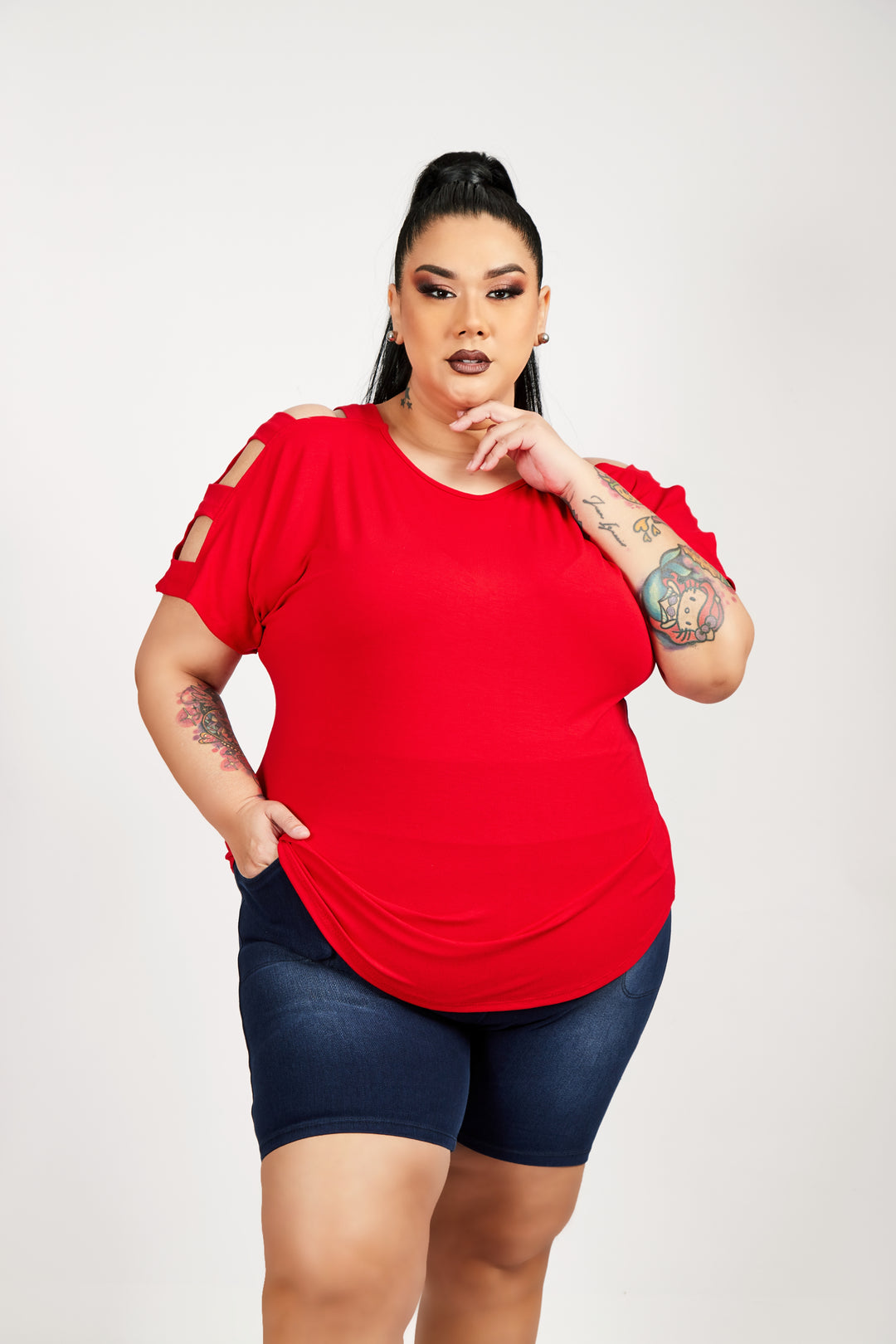 Polo Valeria. Ropa para gorditas