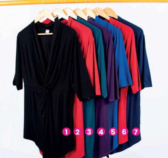 Polo Lourdes. Ropa para gorditas