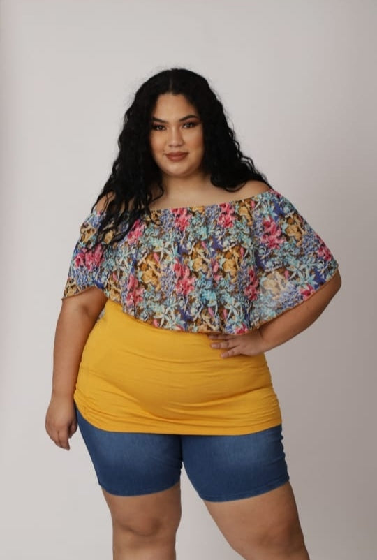 Blusa Liseth. Ropa para gorditas