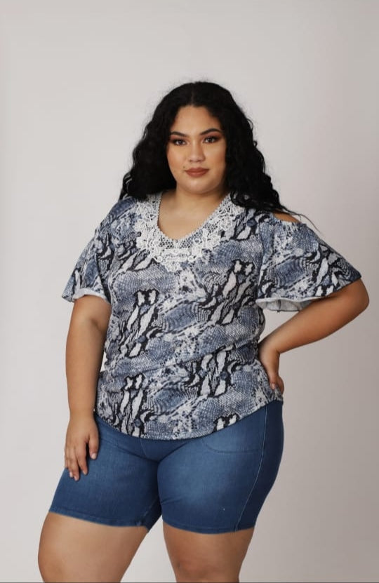 Polo Esmeralda. Ropa para gorditas