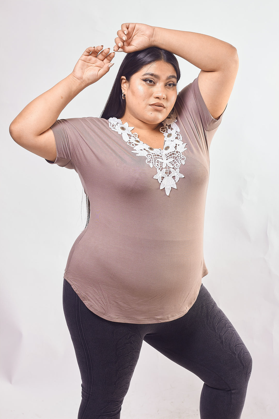 Polo Valentina. Ropa para gorditas