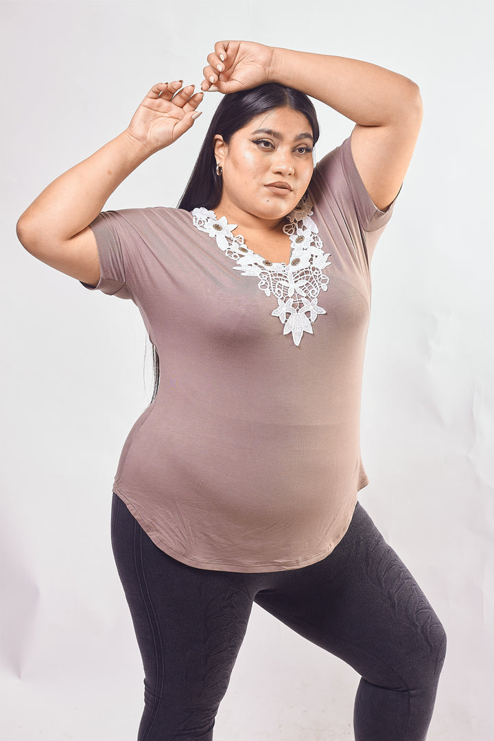 Polo Valentina. Ropa para gorditas