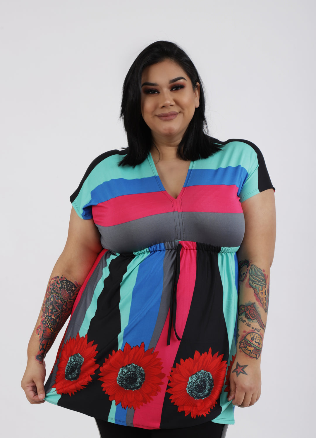 Polivestido Alejandra. Ropa para gorditas