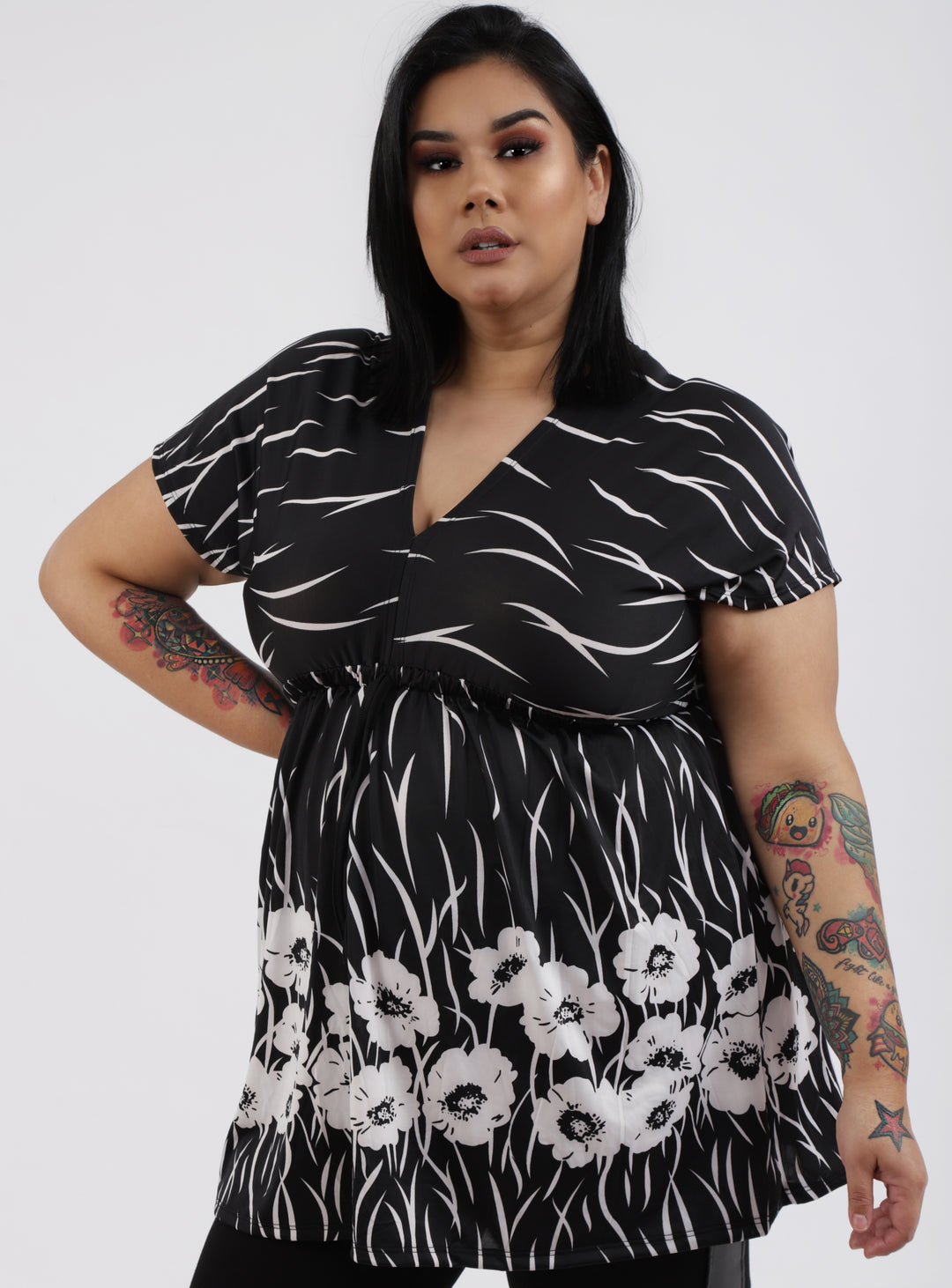 Polivestido Alejandra. Ropa para gorditas