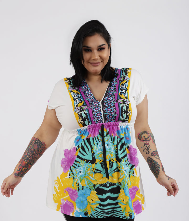 Polivestido Alejandra. Ropa para gorditas