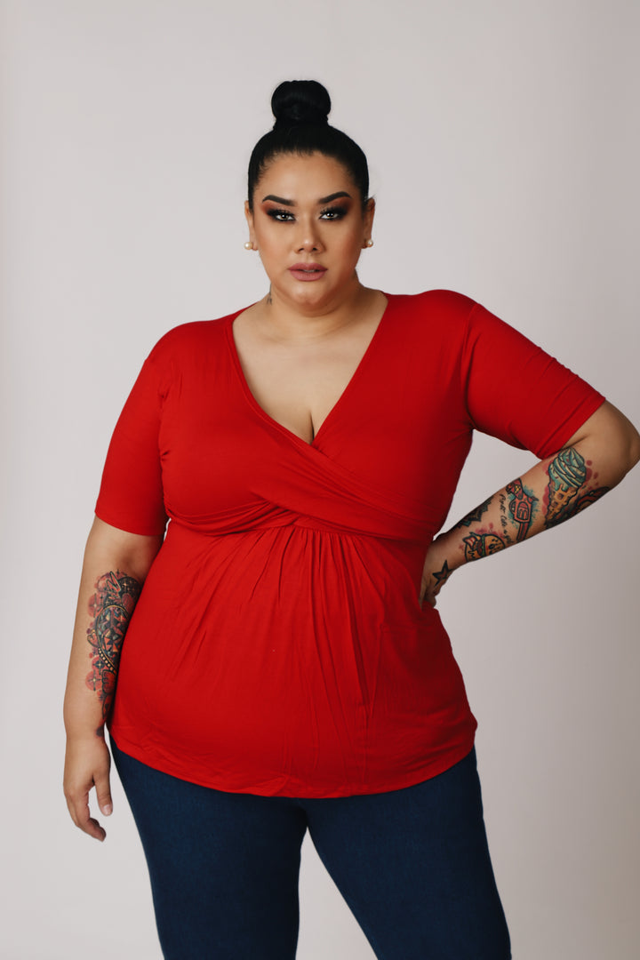 Polo Hanna. Ropa para gorditas