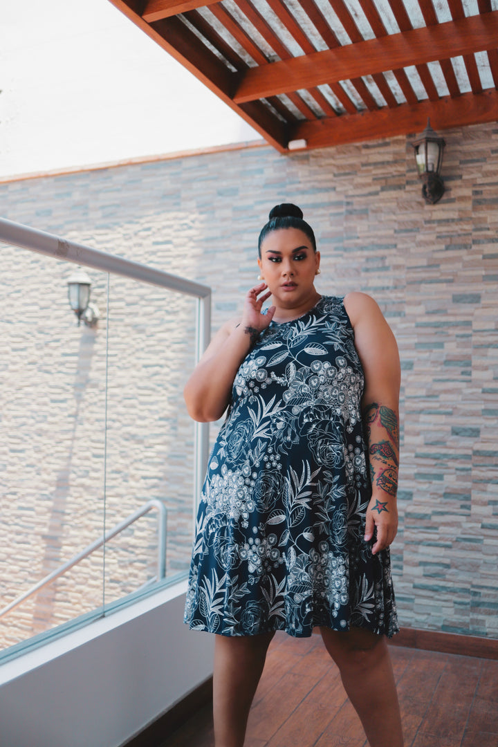 Vestido Fiorella. Ropa para gorditas