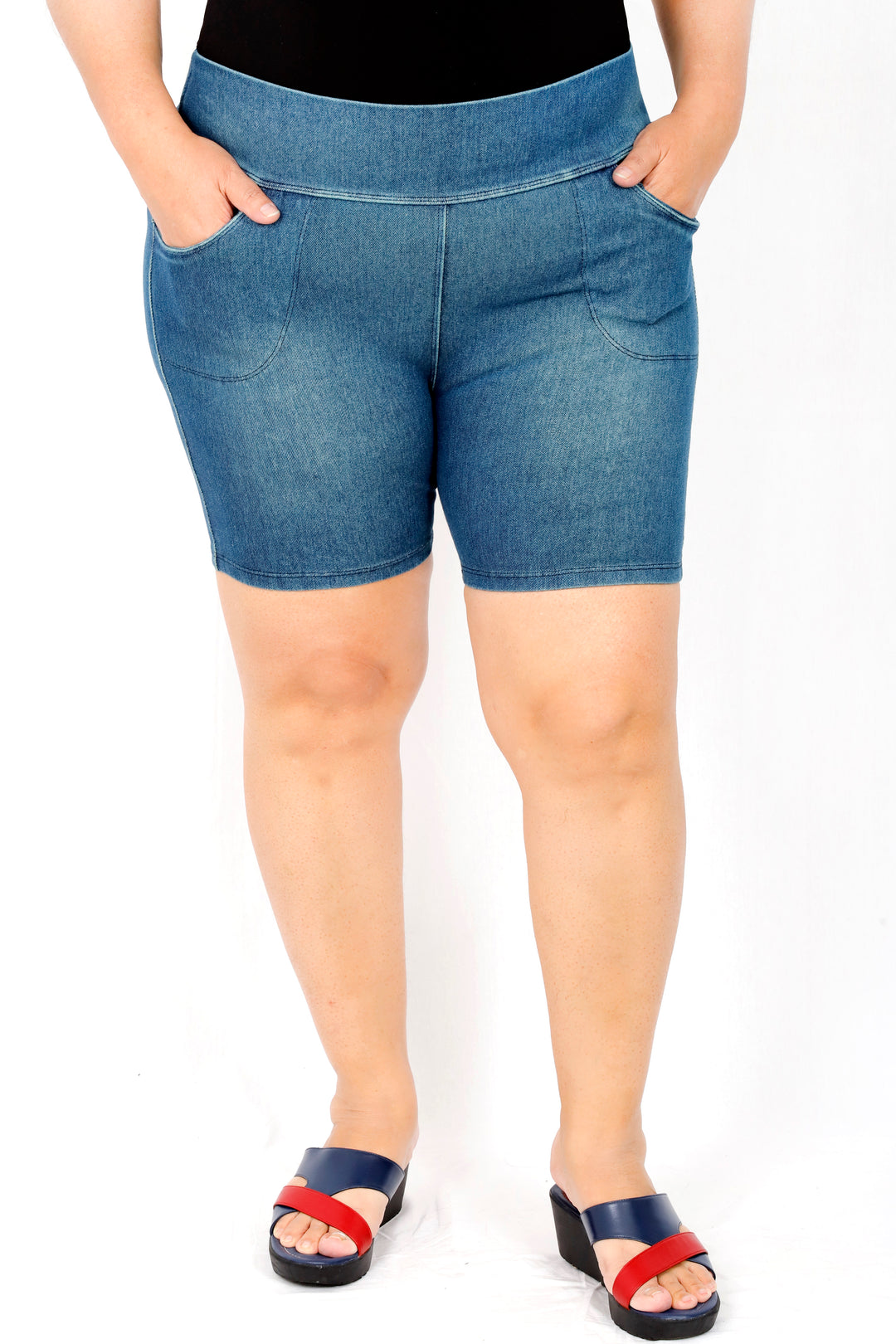Short French Denim. Ropa para gorditas