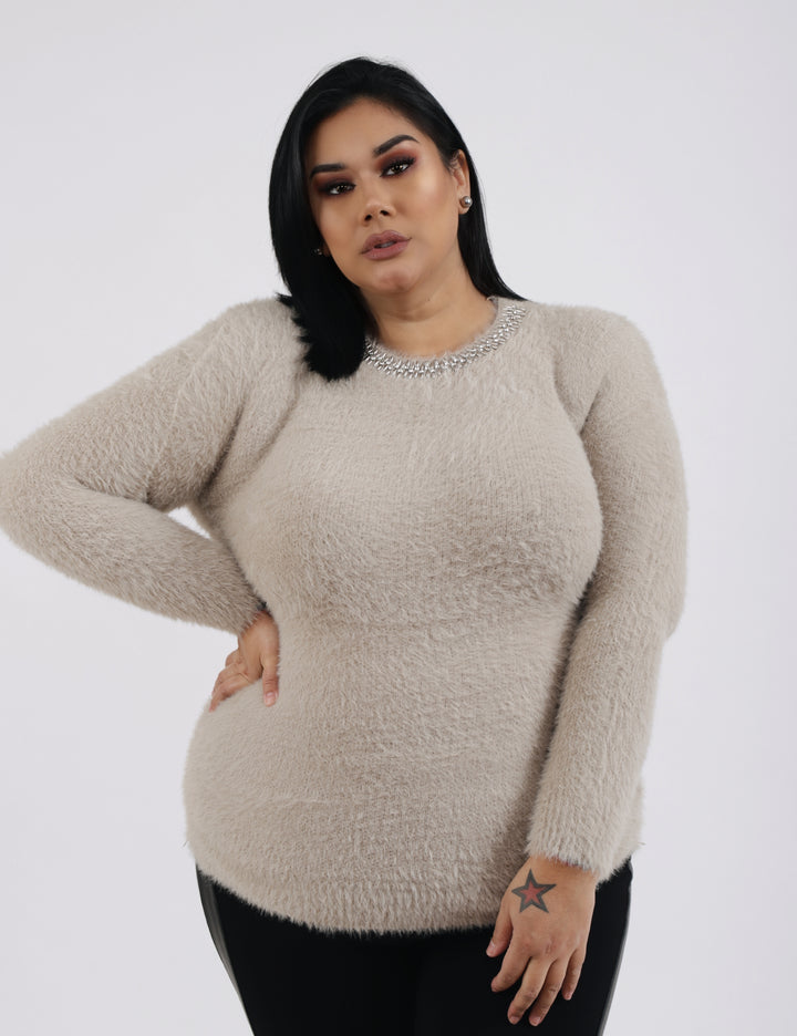 Chompa Artesanal. Ropa para gorditas