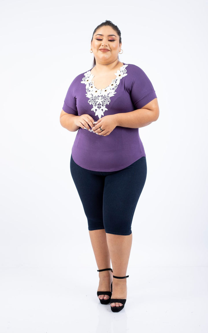 Polo Valentina. Ropa para gorditas