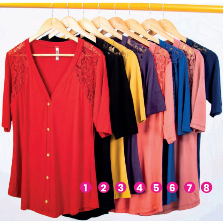 Polo Alicia. Ropa para gorditas